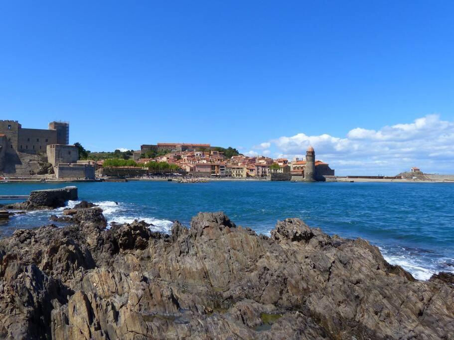 Collioure Appart En Bord De Mer Plage A 50M Clim Garage Location Du Samedi Au Samedi Luaran gambar